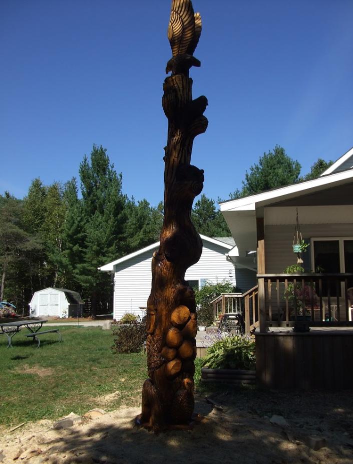Michigan chainsaw carving
